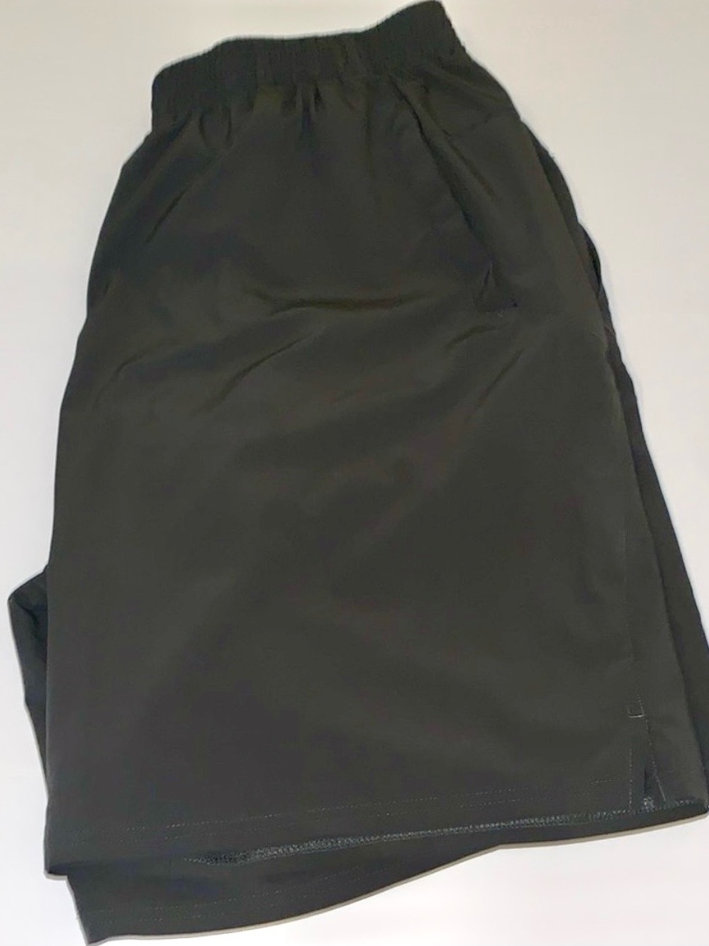 Champion Athletic Shorts Quick Dry Zip Pockets Lined Dark Gray Size XL